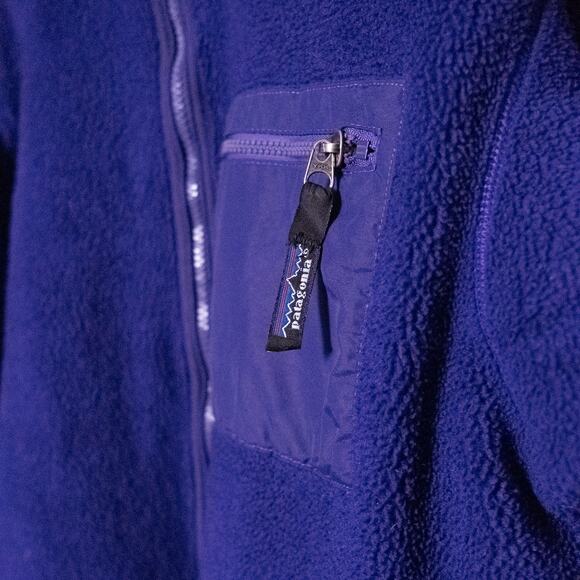 Vintage Patagonia Synchilla Fleece Zip-up Size Medium USA Made - Picture 4 of 6